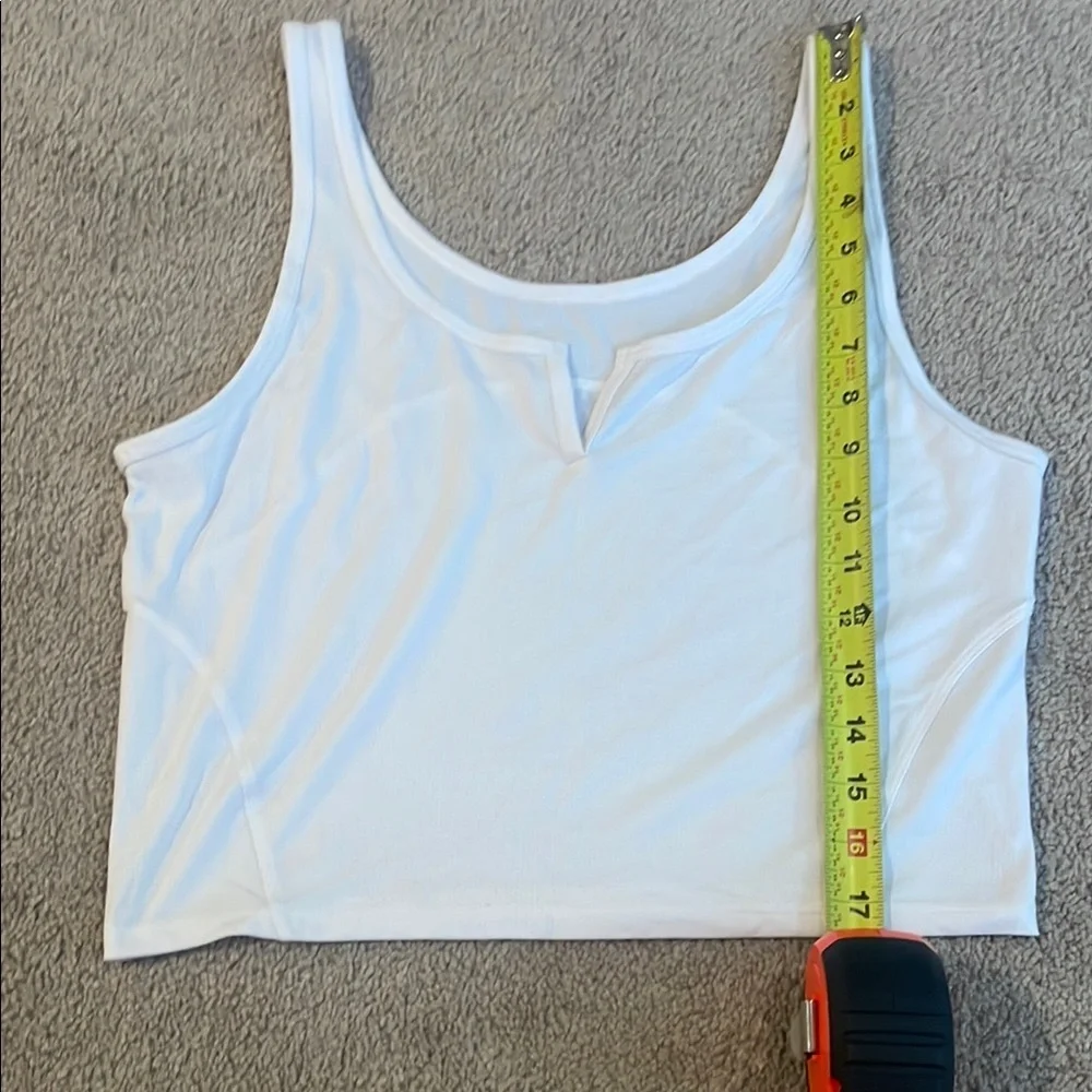 Lululemon Athletica White Tank Top